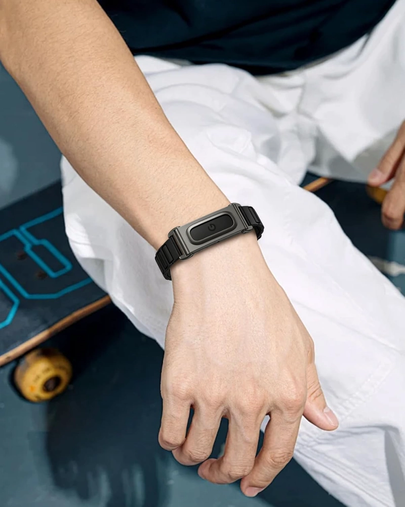 FINTIE MAGNETIC SILICONE SPORT LOOP BAND COMPATIBLE CON GOOGLE FITBIT AIR - 5