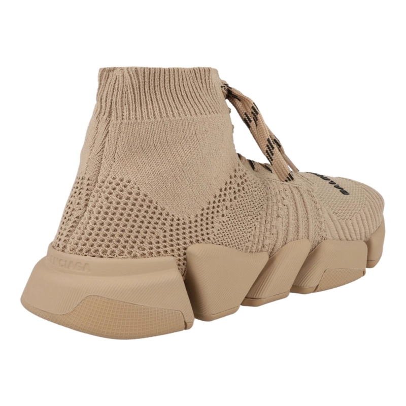 ZAPATILLAS ALTAS CON CORDONES SPEED 20 DE BALENCIAGA PARA MUJER EN COLOR BEIGE - 3