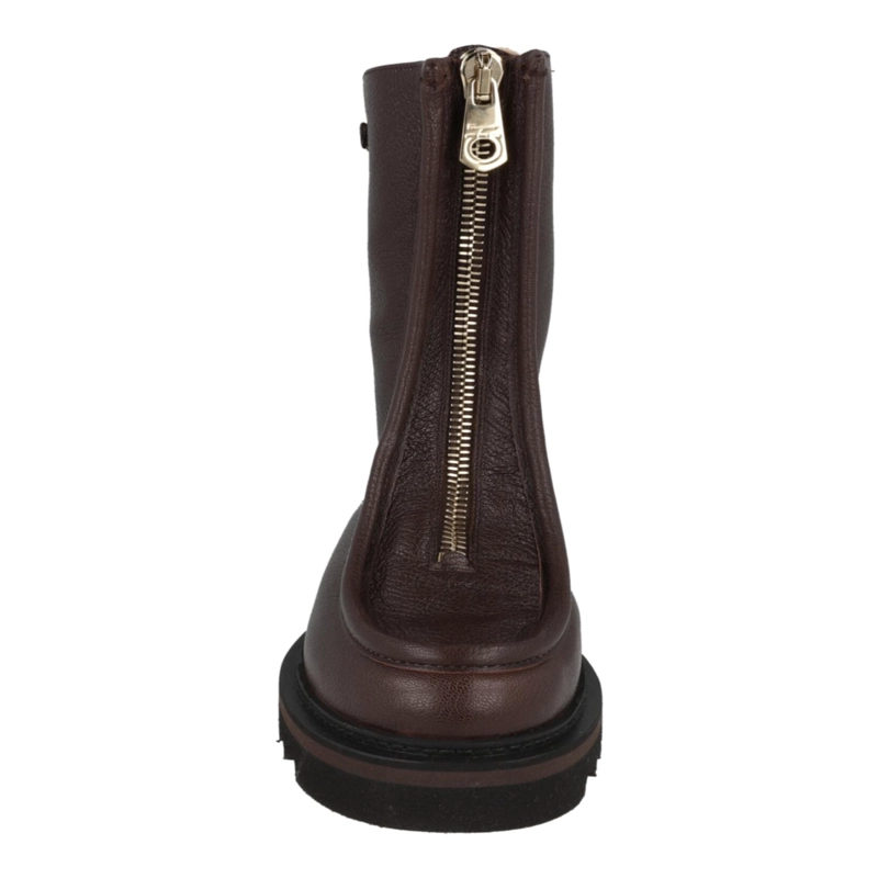 BOTAS DE PIEL FERRAGAMO EURIALO F PARA MUJER EN COLOR MARRON - 4