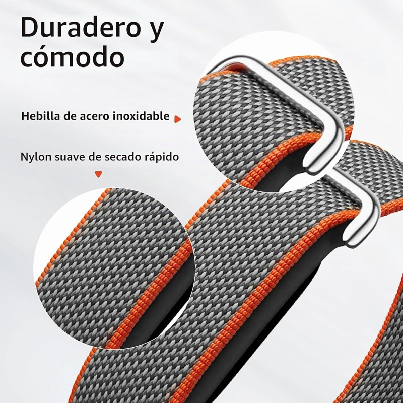 NYLON BAND BAND COMPATIBLE CON GOOGLE FITBIT AIR BAND,ADJUSTABLE BREATHABLE REPLACEMENTR WRISTBAND - 4