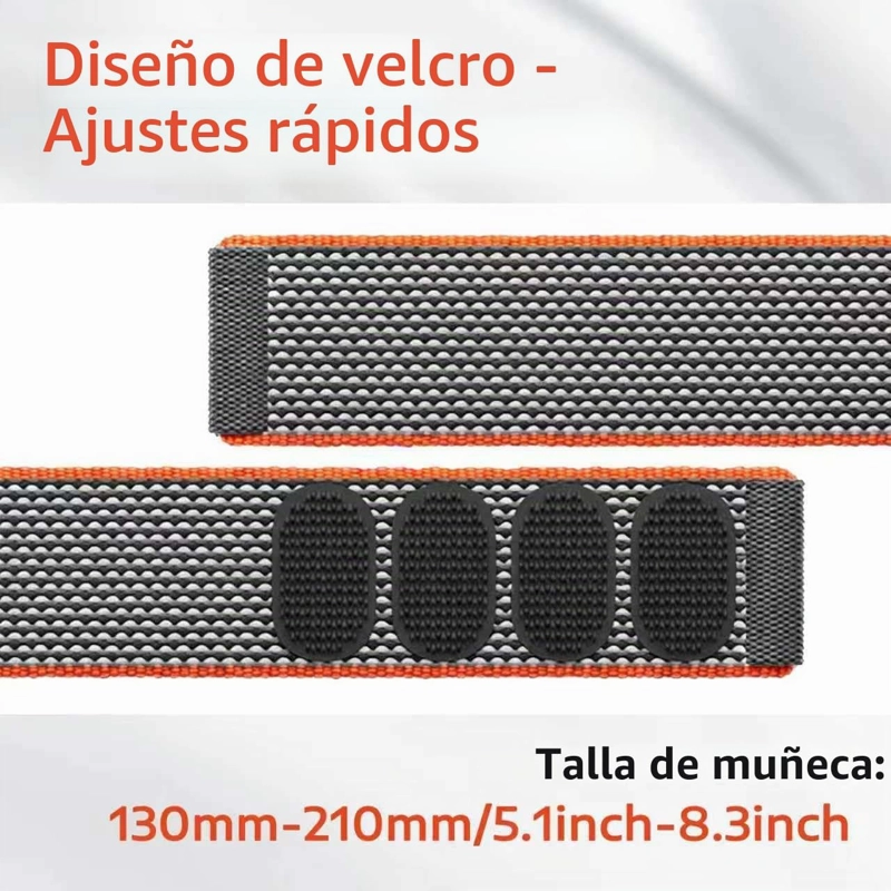 NYLON BAND BAND COMPATIBLE CON GOOGLE FITBIT AIR BAND,ADJUSTABLE BREATHABLE REPLACEMENTR WRISTBAND - 5