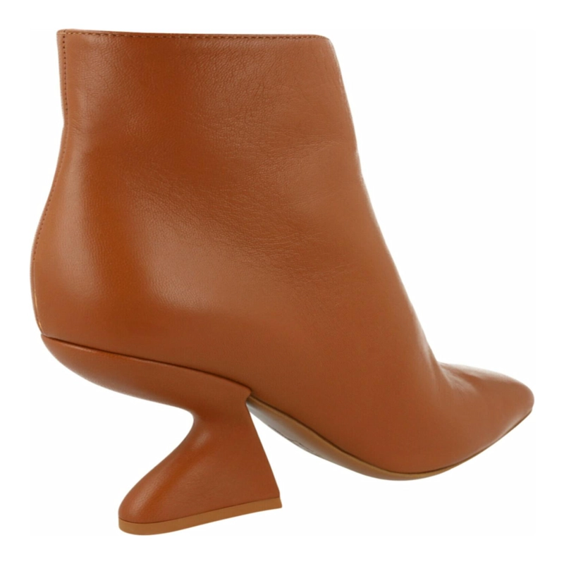 BOTINES FERRAGAMO SAL 85 PARA MUJER EN COLOR BEIGE - 3
