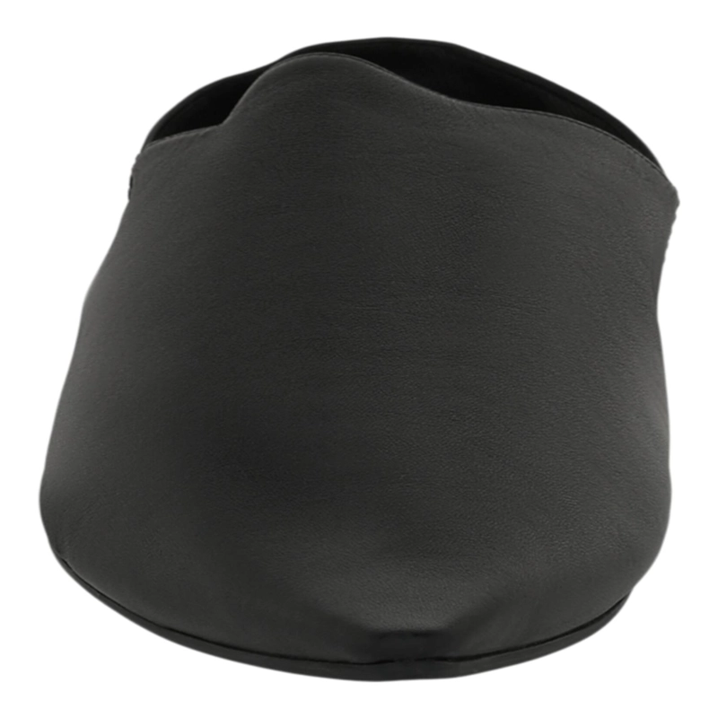 CALZADO PLANO DE CUERO PUNTIAGUDO BALENCIAGA PARA HOMBRE EN COLOR NEGRO - 4
