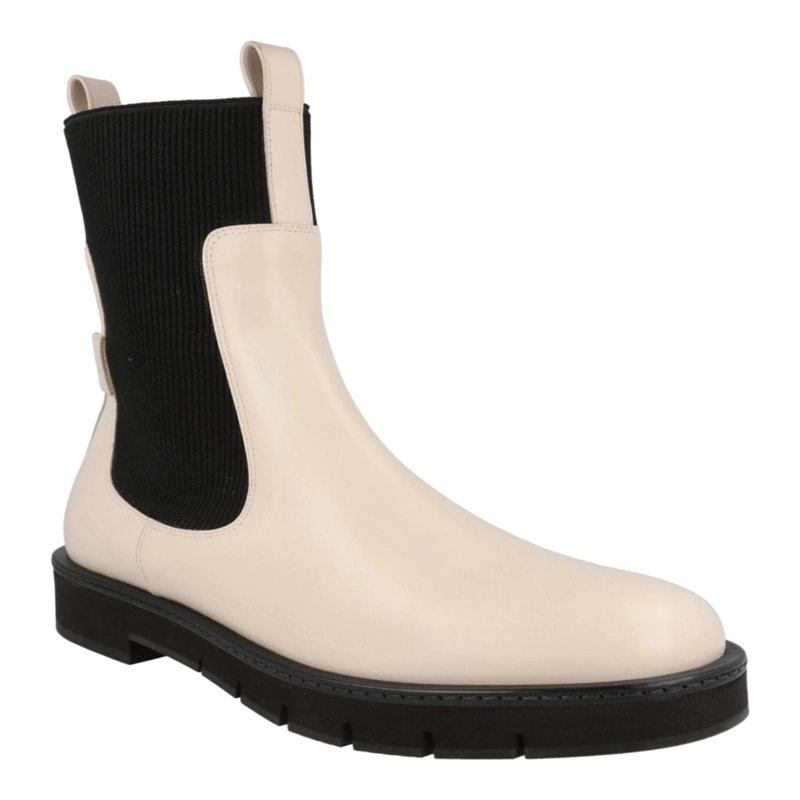 BOTAS CHELSEA FERRAGAMO ROOK PARA MUJER EN COLOR BLANCO - 2