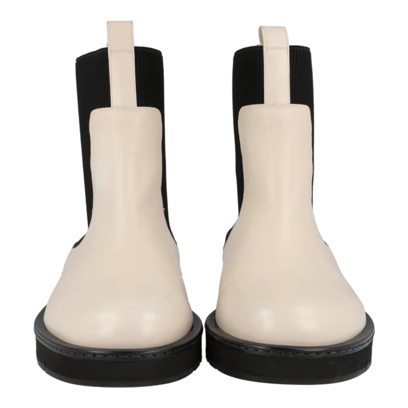 BOTAS CHELSEA FERRAGAMO ROOK PARA MUJER EN COLOR BLANCO - 5