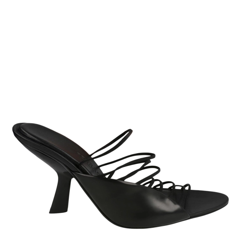 SANDALIAS CON TIRAS FERRAGAMO ALTAIRE PARA MUJER EN COLOR NEGRO - 1