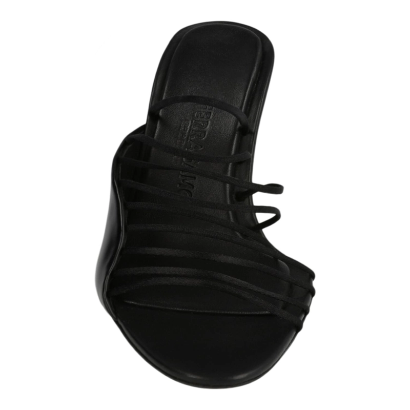 SANDALIAS CON TIRAS FERRAGAMO ALTAIRE PARA MUJER EN COLOR NEGRO - 4