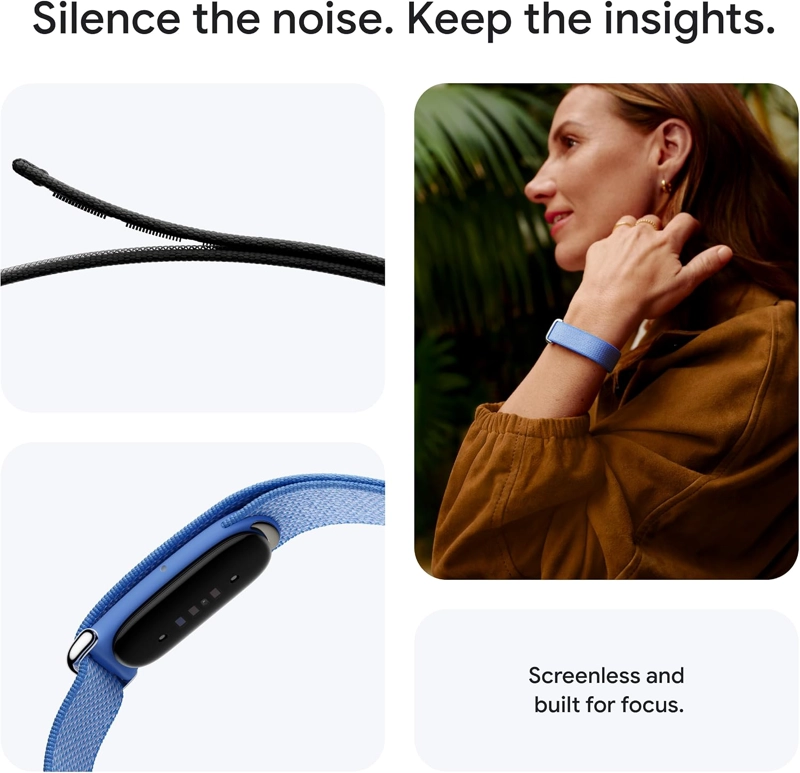 FITBIT GOOGLE AIR - SCREENLESS ACTIVITY TRACKER - BERRY - 2