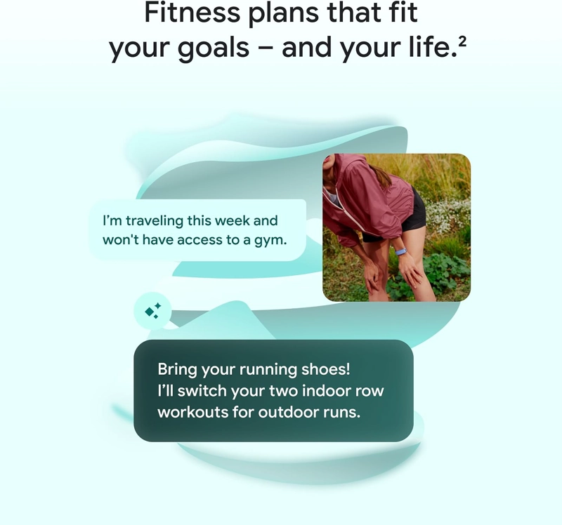 FITBIT GOOGLE AIR - SCREENLESS ACTIVITY TRACKER - BERRY - 4