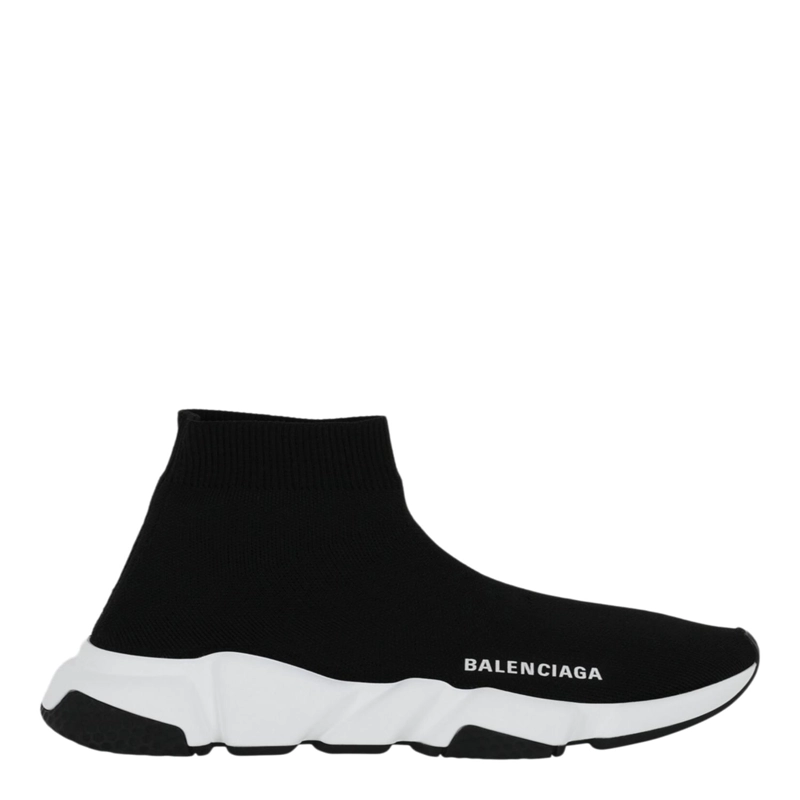 ZAPATILLAS BALENCIAGA SPEED SOCK KNIT PARA MUJER EN BLANCO Y NEGRO - 1