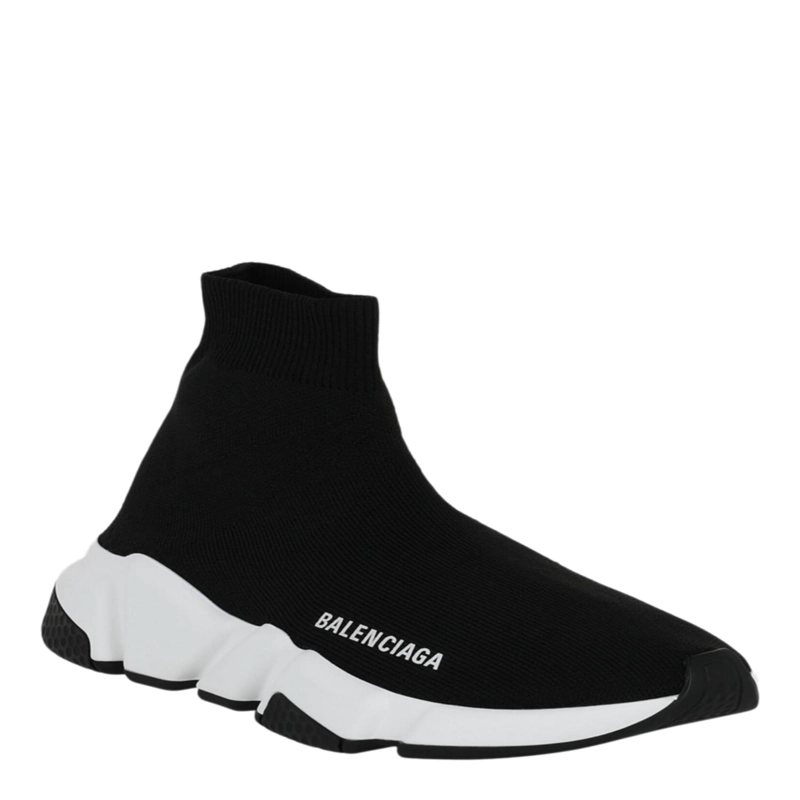 ZAPATILLAS BALENCIAGA SPEED SOCK KNIT PARA MUJER EN BLANCO Y NEGRO - 2
