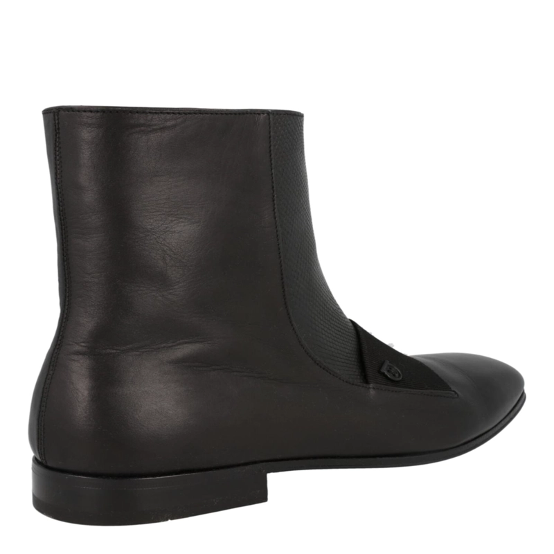 BOTINES FERRAGAMO GEMINIANO GANCINI PARA HOMBRE EN COLOR NEGRO - 3