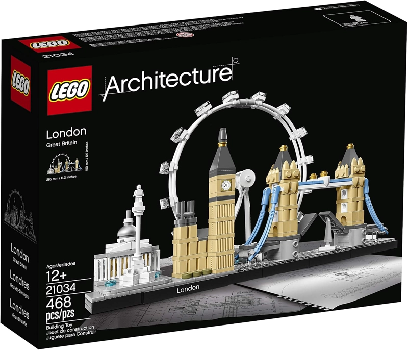 LEGO ARCHITECTURE LONDON SKYLINE COLLECTION 21034 - KIT DE MAQUILLAJE DE CONSTRUCCION MODELO - 4