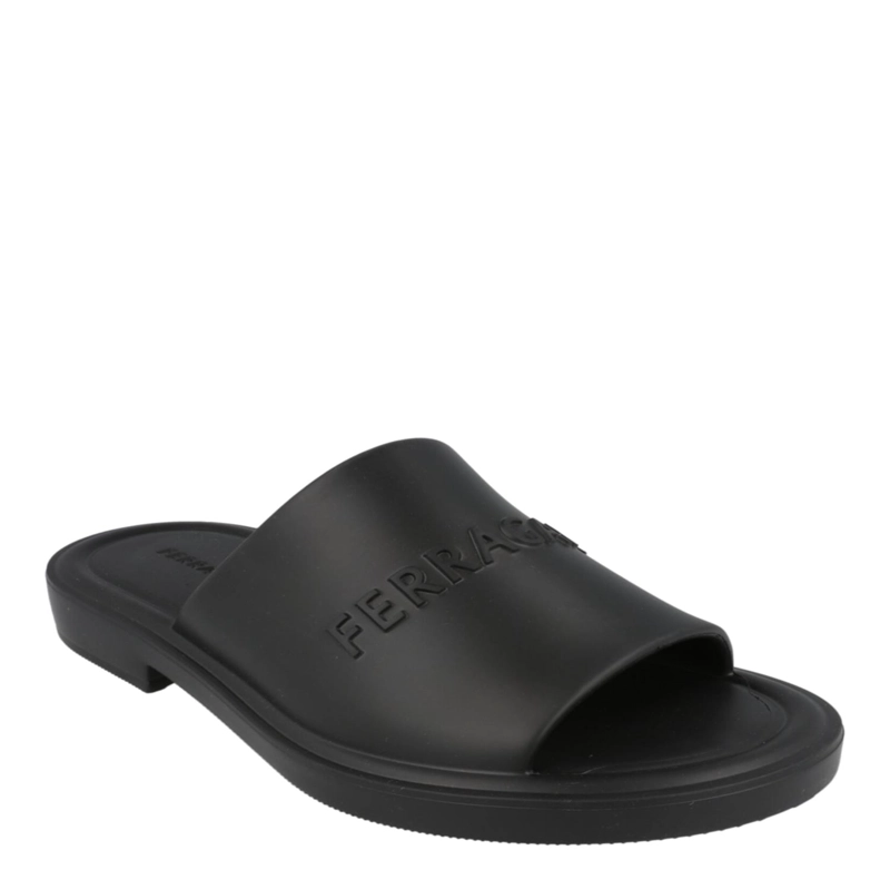 CALZADO PARA HOMBRE CON EL LOGOTIPO DE FERRAGAMO GIUNEVA ESTAMPADO EN RELIEVE COLOR NEGRO - 2