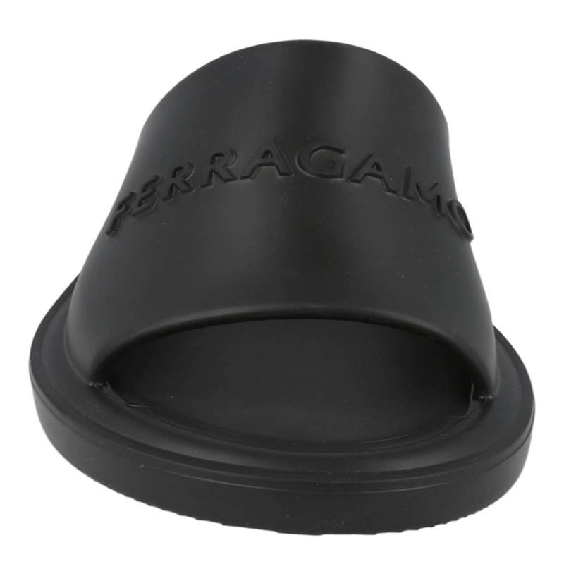 CALZADO PARA HOMBRE CON EL LOGOTIPO DE FERRAGAMO GIUNEVA ESTAMPADO EN RELIEVE COLOR NEGRO - 4