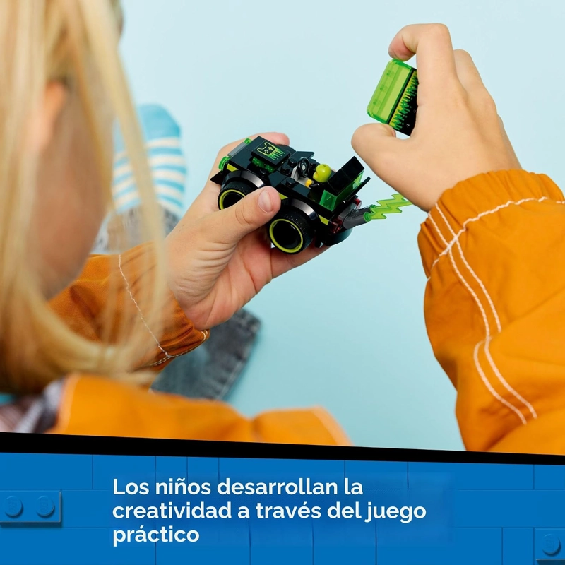LEGO CITY RIDES - JUGUETE DE CONSTRUCCION DE AUTOS DE CARRERAS PARA NIÑOS, JUEGO DE SIMULACION - 4