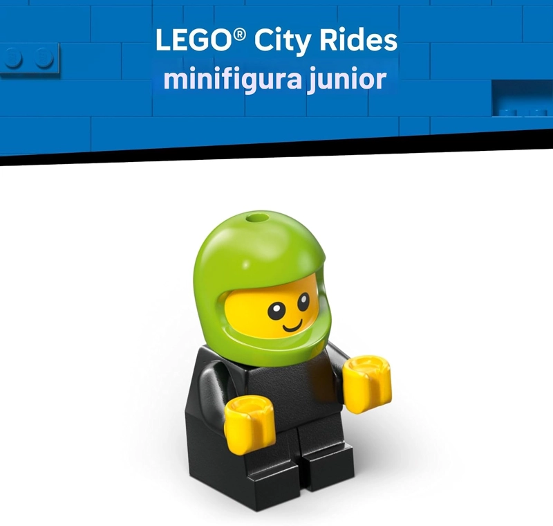 LEGO CITY RIDES - JUGUETE DE CONSTRUCCION DE AUTOS DE CARRERAS PARA NIÑOS, JUEGO DE SIMULACION - 5
