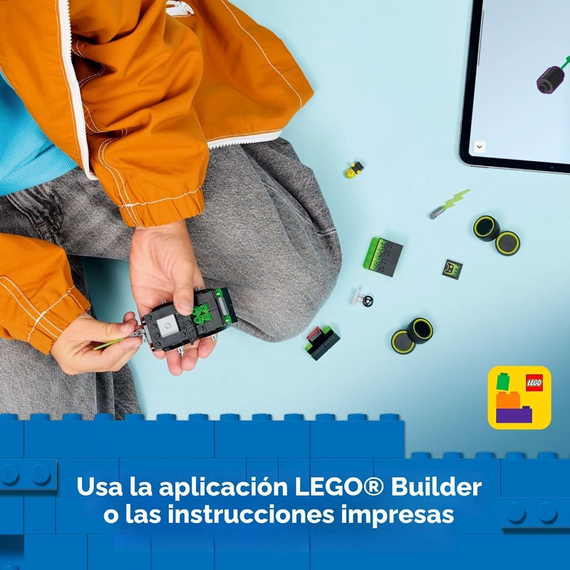 LEGO CITY RIDES - JUGUETE DE CONSTRUCCION DE AUTOS DE CARRERAS PARA NIÑOS, JUEGO DE SIMULACION - 6