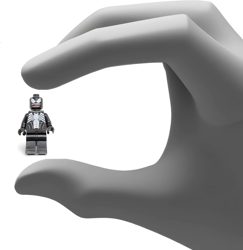 LEGO SUPERHEROES - MINIFIG VENOM DE SPIDERMAN 1.7 PULGADAS DE ALTO - 4