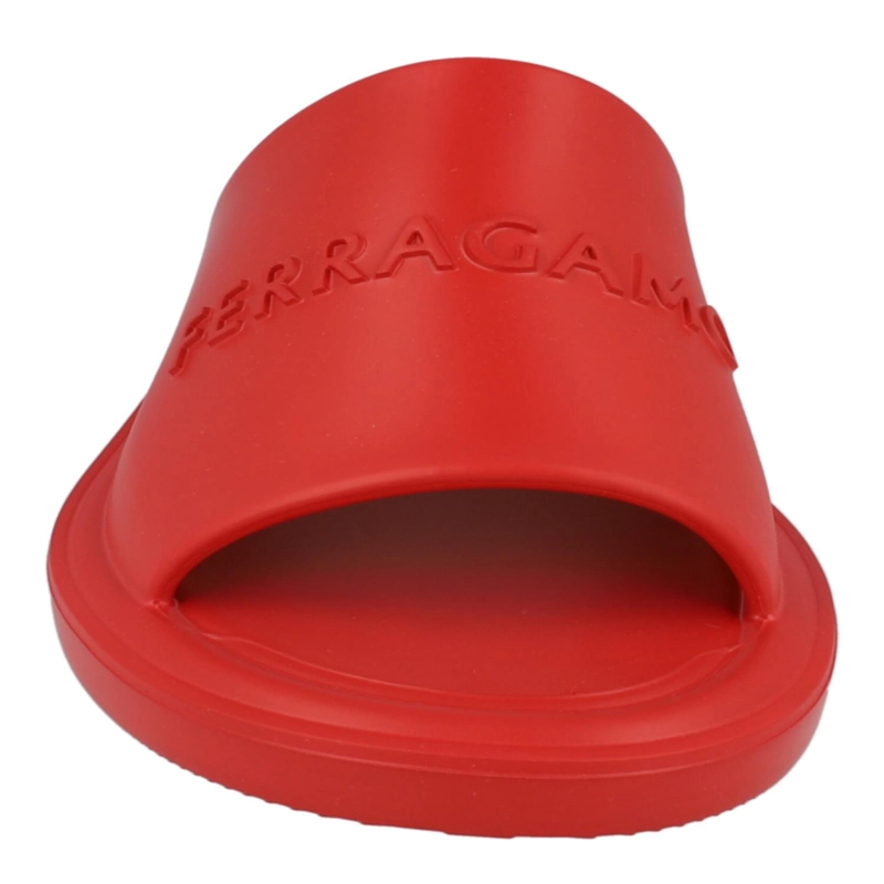 CALZADO CON EL LOGOTIPO DE FERRAGAMO GIUNEVA PARA HOMBRE EN RELIEVE COLOR ROJO - 4