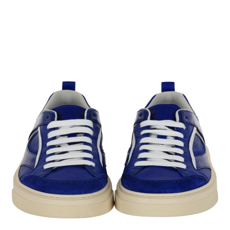 ZAPATILLAS BAJAS FERRAGAMO CASSINI PARA HOMBRE EN AZUL - 5