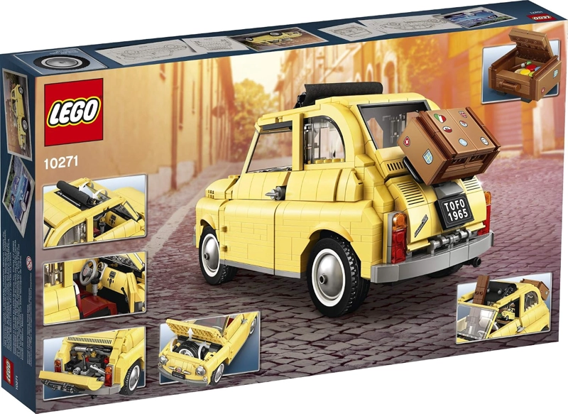LEGO CREATOR EXPERT FIAT 500 10271 - JUEGO DE CONSTRUCCION DE AUTOS DE JUGUETE PARA ADULTOS - 5
