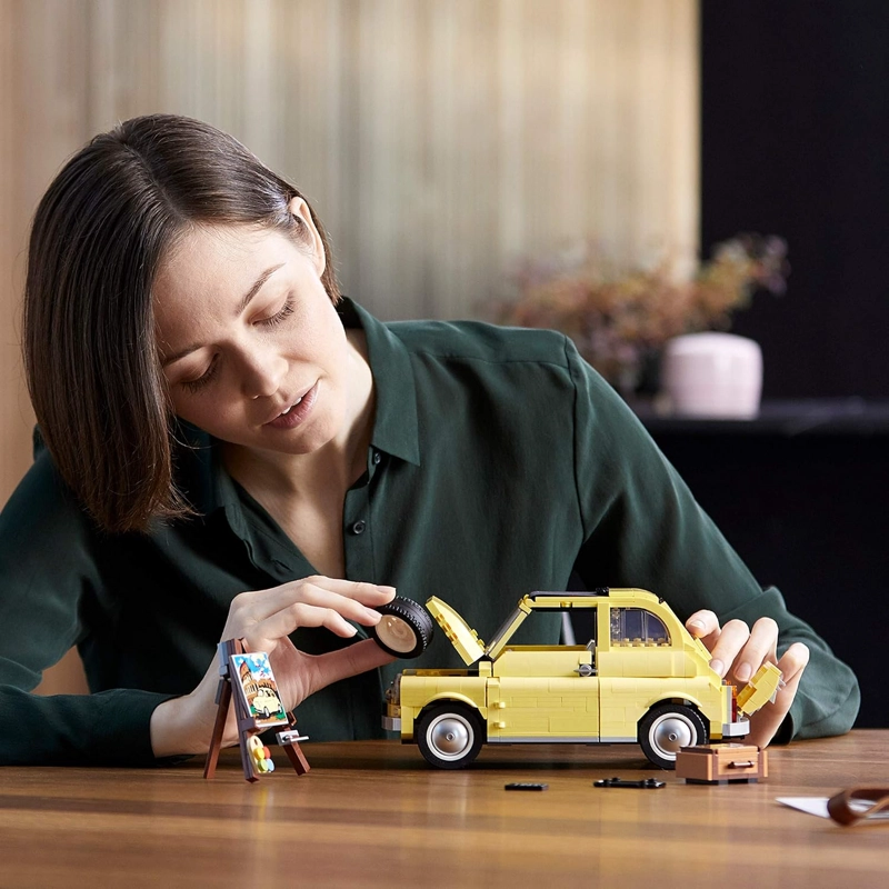 LEGO CREATOR EXPERT FIAT 500 10271 - JUEGO DE CONSTRUCCION DE AUTOS DE JUGUETE PARA ADULTOS - 6