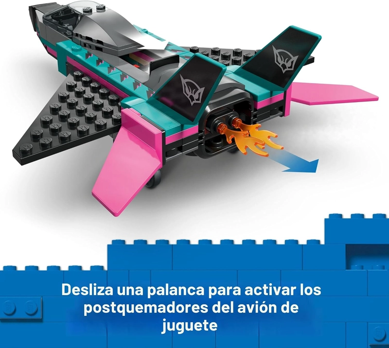 LEGO CITY JET VS. JUGUETES DE CONSTRUCCION DE AUTOMOVILES PARA NIÑOS, JUEGOS DE VEHICULOS - 4