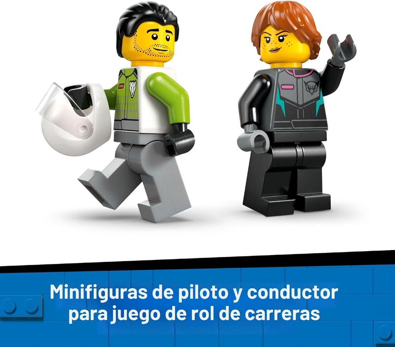 LEGO CITY JET VS. JUGUETES DE CONSTRUCCION DE AUTOMOVILES PARA NIÑOS, JUEGOS DE VEHICULOS - 6
