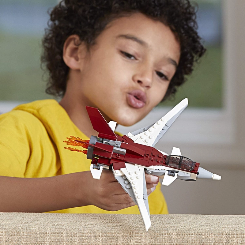 LEGO CREATOR 3 EN 1 FUTURISTIC FLYER 31086 KIT DE MAQUILLAJE DE CONSTRUCCION 157 PIEZAS - 2