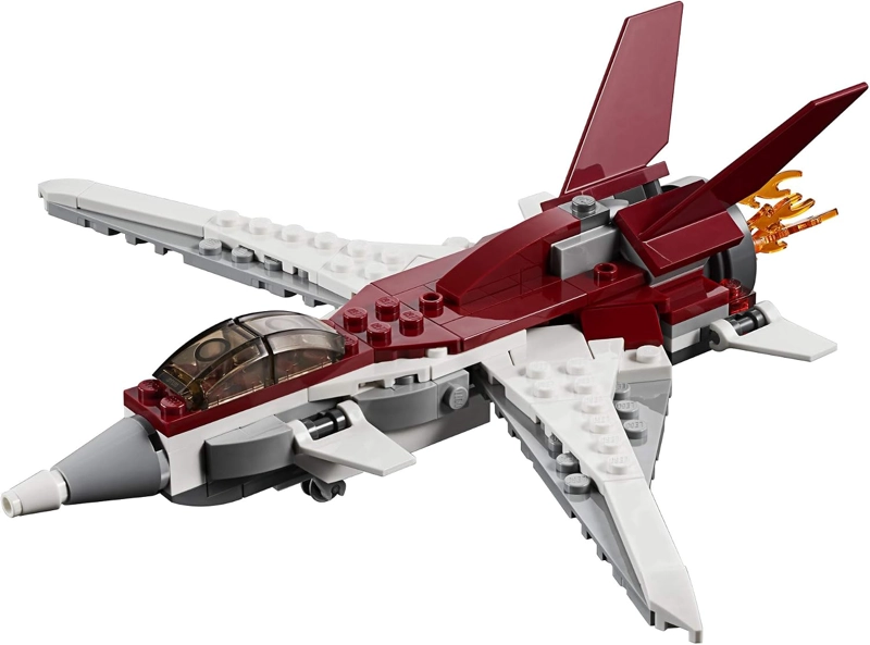 LEGO CREATOR 3 EN 1 FUTURISTIC FLYER 31086 KIT DE MAQUILLAJE DE CONSTRUCCION 157 PIEZAS - 3
