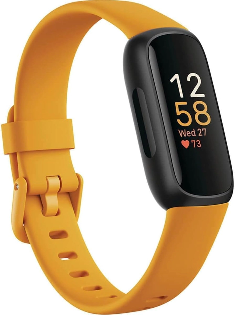 GOOGLE FITBIT INSPIRE 3 - MORNING BRILLO GLOW/BLACK - BANDAS PEQUEÑAS Y GRANDES - 4