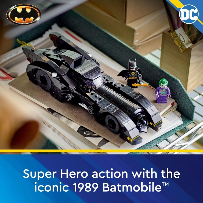 LEGO DC BATMOBILE: BATMAN VS. THE JOKER CHASE 76224 JUEGO DE JUGUETES DE CONSTRUCCION, ESTE JUGUETE - 2
