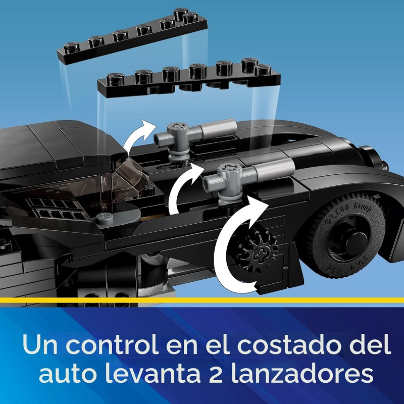 LEGO DC BATMOBILE: BATMAN VS. THE JOKER CHASE 76224 JUEGO DE JUGUETES DE CONSTRUCCION, ESTE JUGUETE - 4