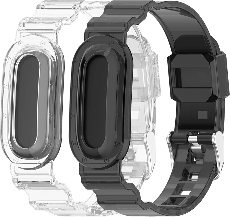 MIIMALL PAQUETE DE 2 CORREAS DEPORTIVAS PARA GOOGLE FITBIT AIR, RESISTENTE AL AGUA Y AL SUDOR, - 1