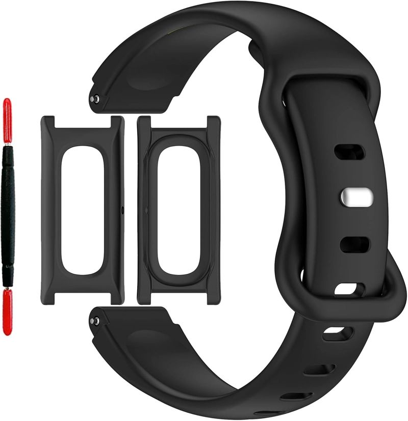 CORREAS DE RELOJ DEPORTIVAS COMPATIBLES CON GOOGLE FITBIT AIR CON FUNDA PROTECTORA DE PC, CAIDAS - 2
