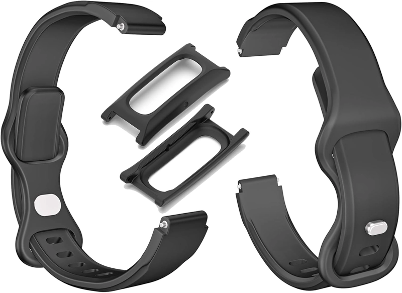 CORREAS DE RELOJ DEPORTIVAS COMPATIBLES CON GOOGLE FITBIT AIR CON FUNDA PROTECTORA DE PC, CAIDAS - 6