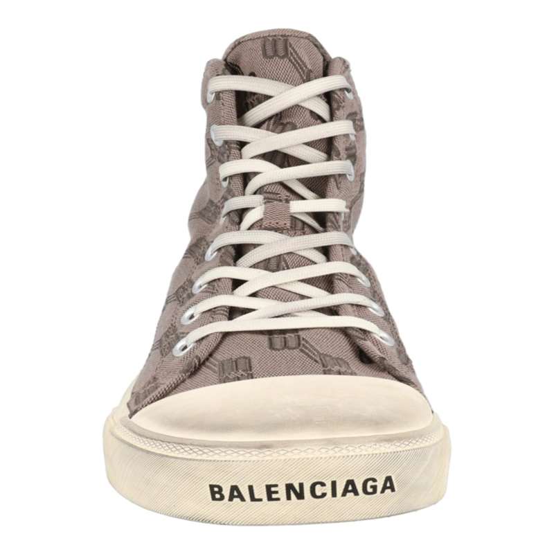 ZAPATILLAS ALTAS BALENCIAGA PARIS MONOGRAM PARA HOMBRE EN COLOR GRIS - 4