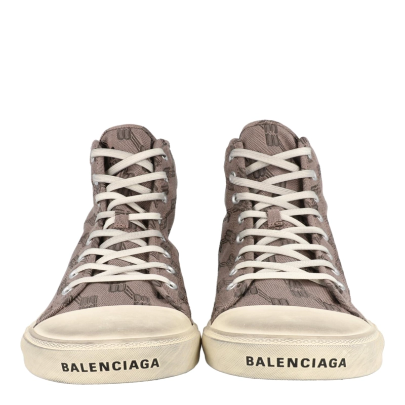 ZAPATILLAS ALTAS BALENCIAGA PARIS MONOGRAM PARA HOMBRE EN COLOR GRIS - 5
