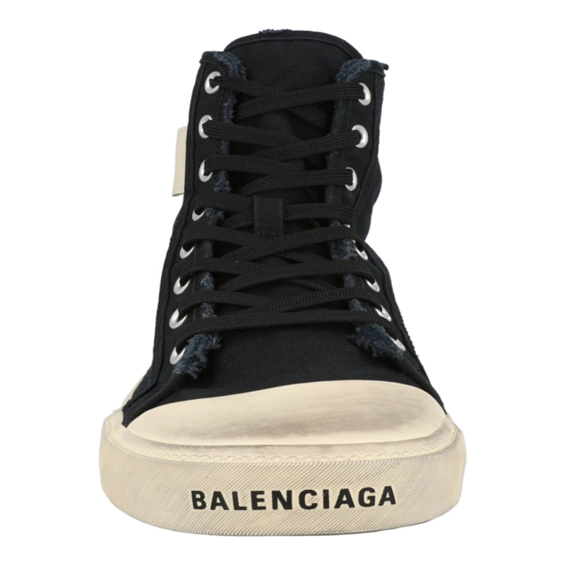 ZAPATILLAS ALTAS BALENCIAGA PARIS PARA HOMBRE EN BLANCO Y NEGRO - 4