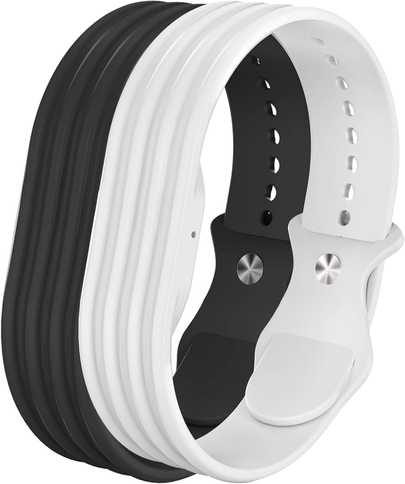 CORREA DEPORTIVA DE SILICONA SUAVE PARA FITBIT AIR, CORREA DE REPUESTO AJUSTABLE - 1