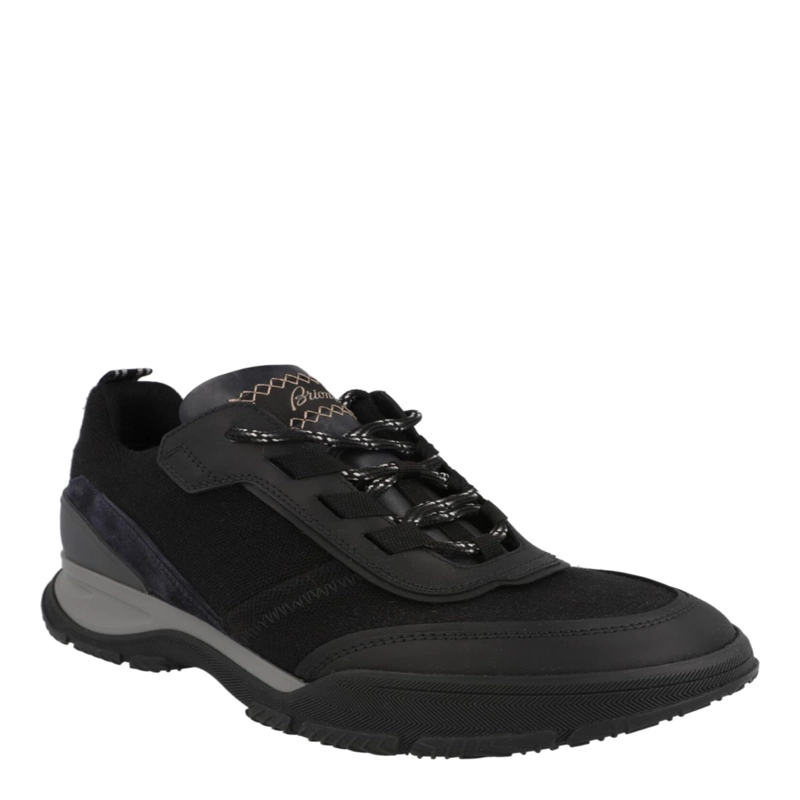 ZAPATILLAS BAJAS BRIONI CROSSING PARA HOMBRE EN NEGRO Y AZUL - 2