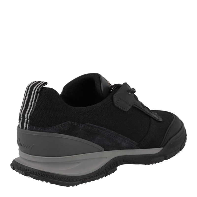 ZAPATILLAS BAJAS BRIONI CROSSING PARA HOMBRE EN NEGRO Y AZUL - 3