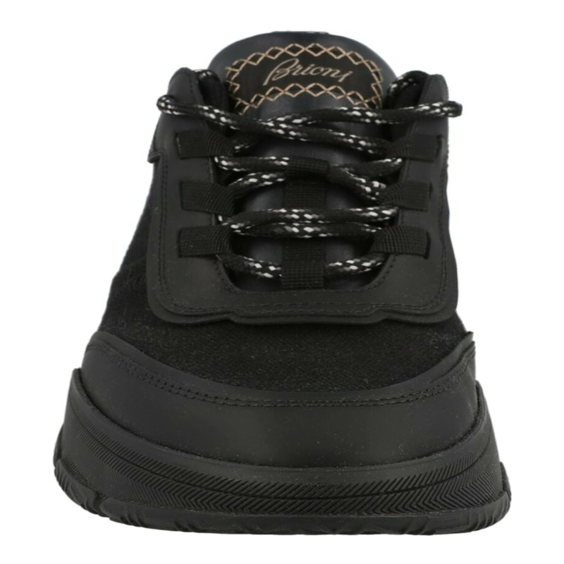 ZAPATILLAS BAJAS BRIONI CROSSING PARA HOMBRE EN NEGRO Y AZUL - 4