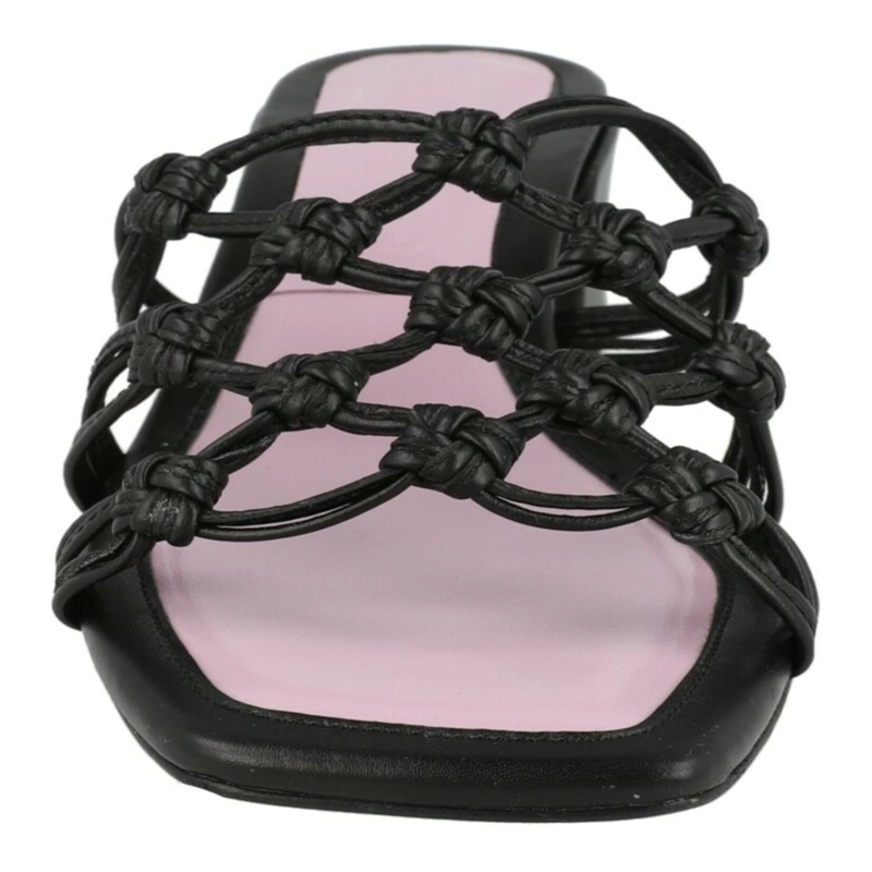 SANDALIAS TIPO MULE DE PIEL ANUDADA BYFAR MARSHA PARA MUJER EN COLOR NEGRO - 4