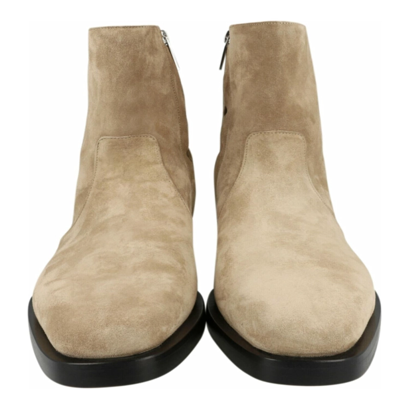 BOTINES FERRAGAMO GERALD CALZADO ANCHO PARA HOMBRE EN HUESO - 5