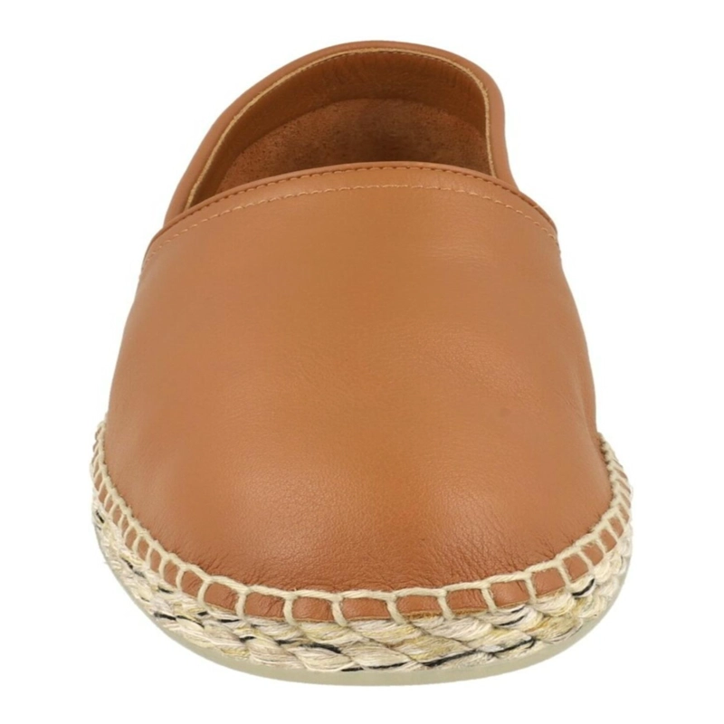 ALPARGATAS FERRAGAMO LAMAR DE PIEL PARA HOMBRE EN COLOR MARRON BEIGE - 4