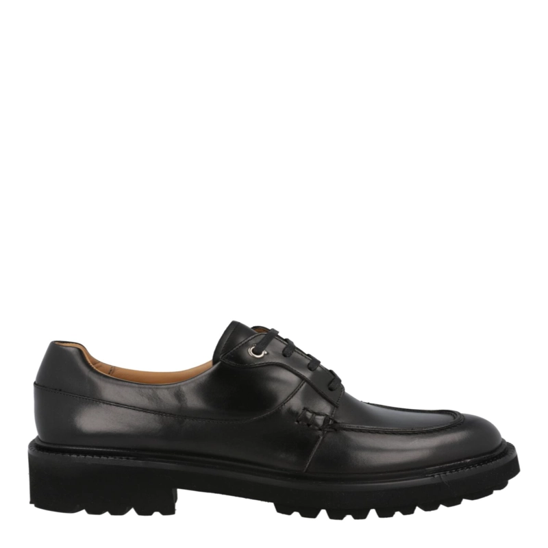 ZAPATOS DERBY FERRAGAMO GORIN CON CORDONES PARA HOMBRE EN COLOR NEGRO - 1