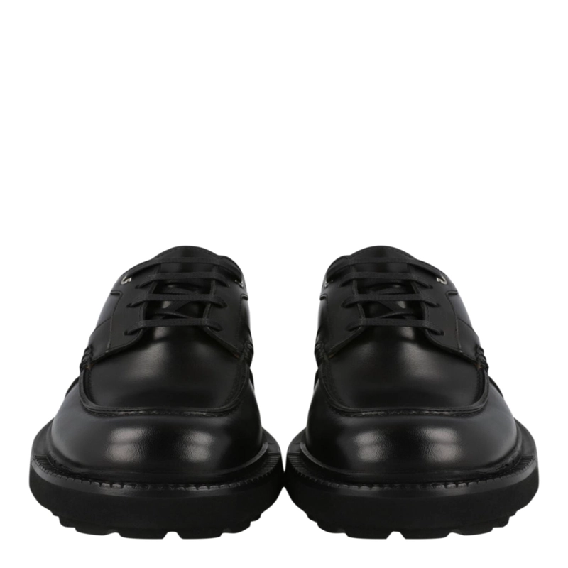 ZAPATOS DERBY FERRAGAMO GORIN CON CORDONES PARA HOMBRE EN COLOR NEGRO - 5