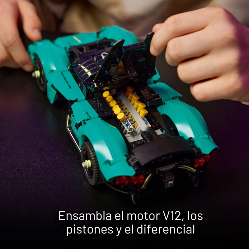 LEGO TECHNIC ASTON MARTIN VALKYRIE COCHE DE JUGUETE - KIT DE MAQUILLAJE DE MODELO DE JUGUETE - 4